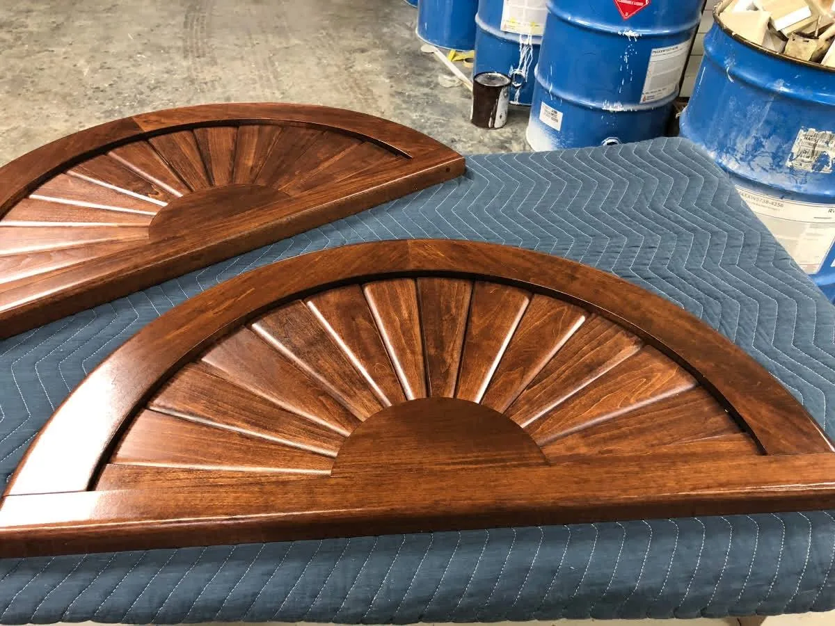 Custom shutter installation 01