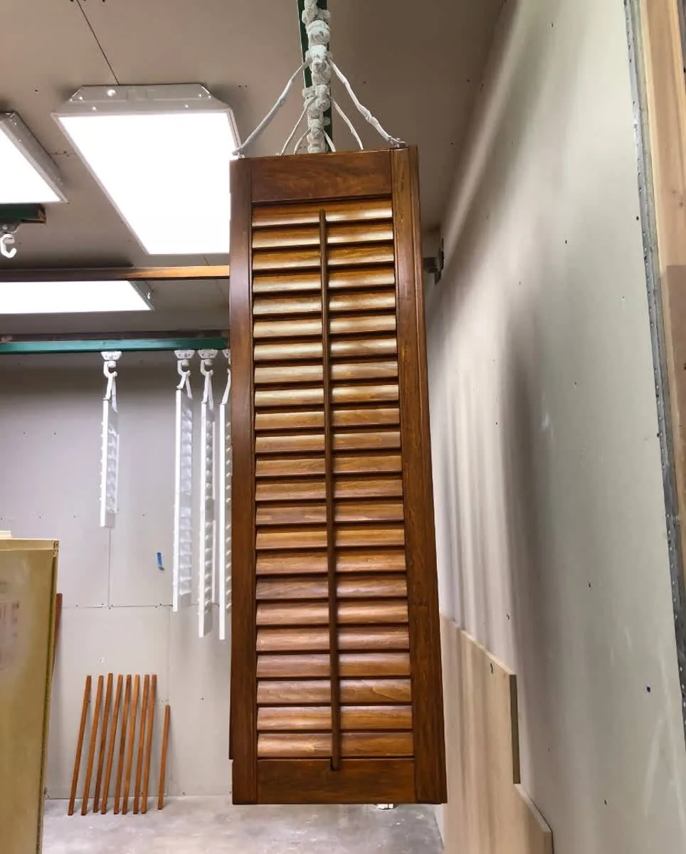 Custom shutter installation 02