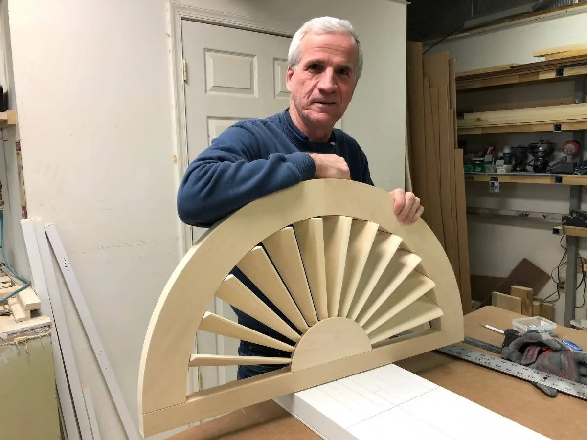 Custom shutter installation 04