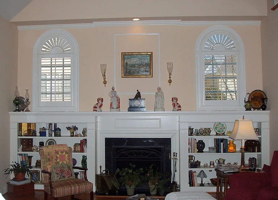 One Panel with Sunburst Arch